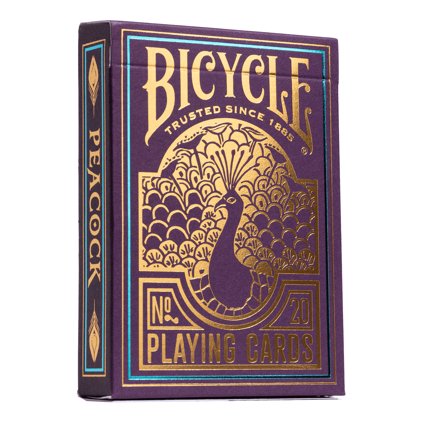 Bicycle Purple Peacock Playing Cards