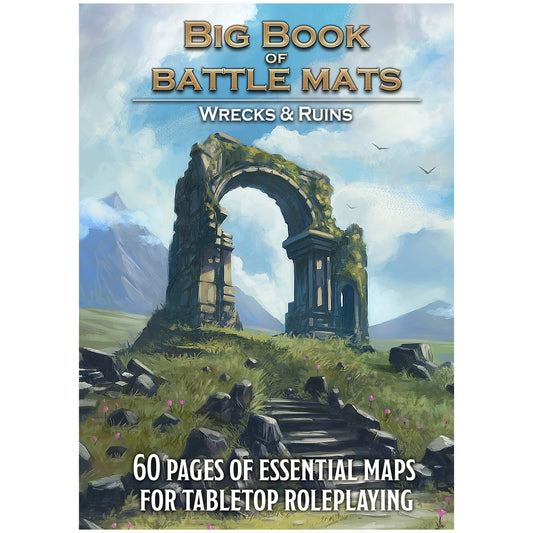 Big Book of Battle Mats: Wrecks & Ruins