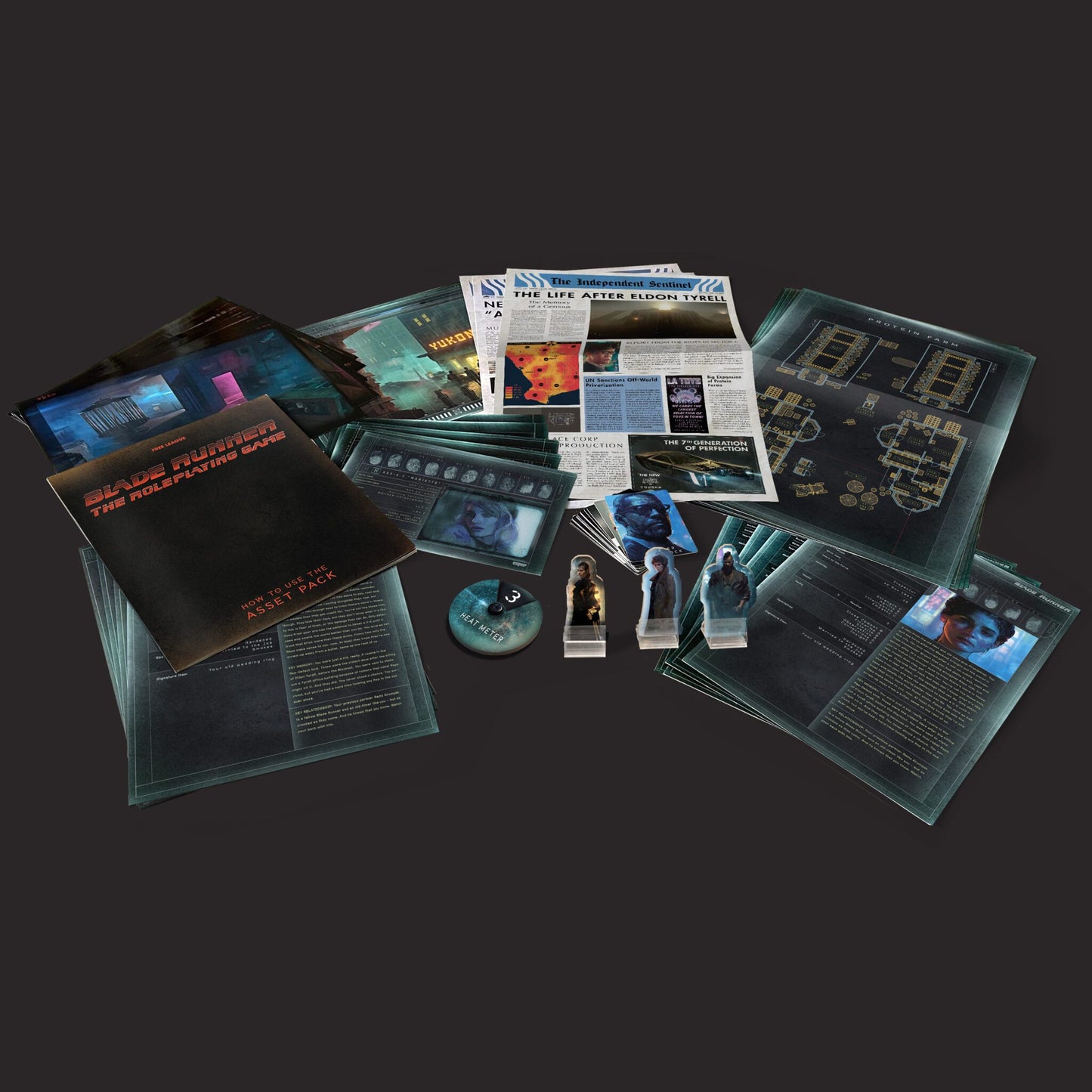 Blade Runner: The Roleplaying Game - Asset Pack & Solo Mode