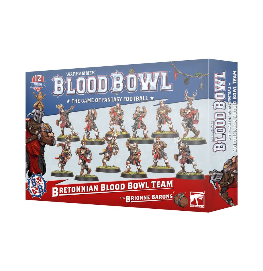 Warhammer Blood Bowl: Bretonnian Blood Bowl Team - The Brionne Barons