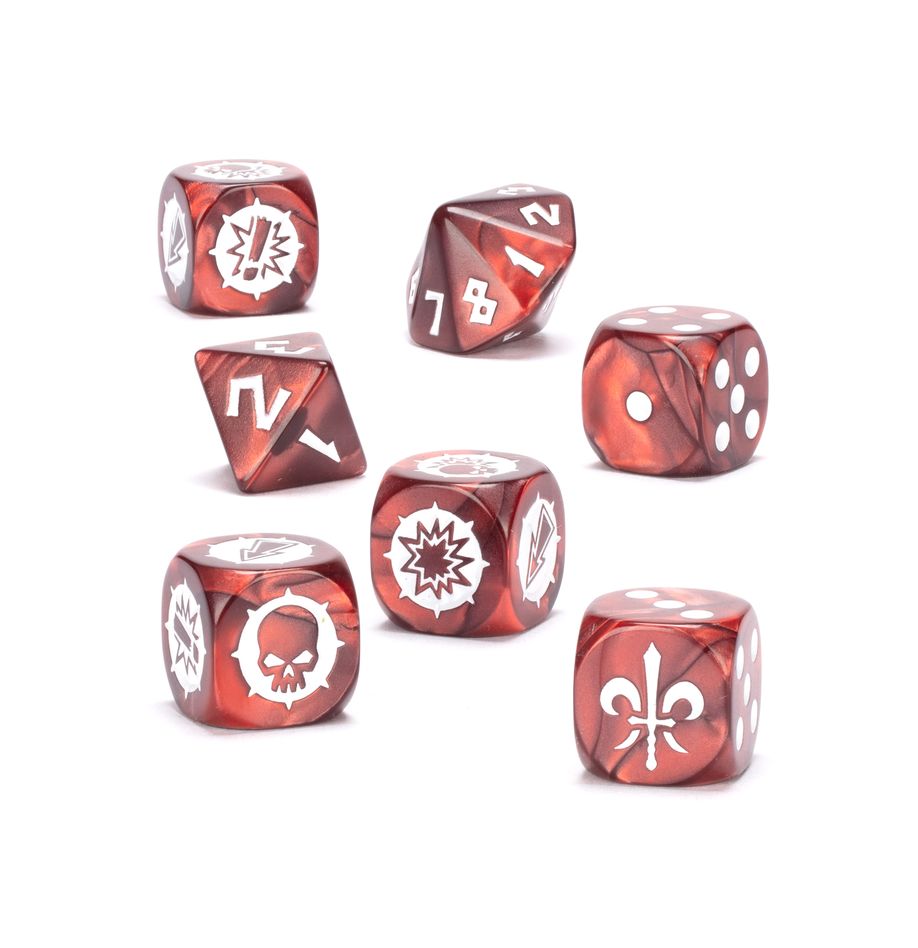 Warhammer Blood Bowl: Bretonnian Team Dice Set