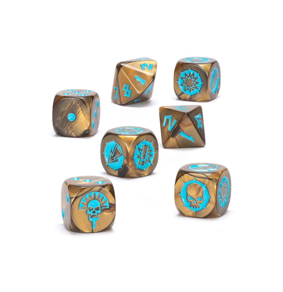 Warhammer Blood Bowl: Tomb Kings Dice Set