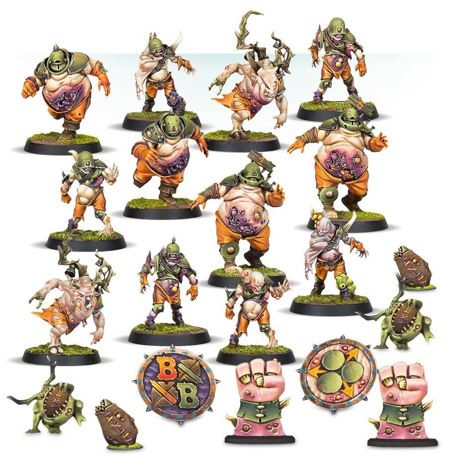 Warhammer Blood Bowl: Nurgle Team - Nurgle's Rotters