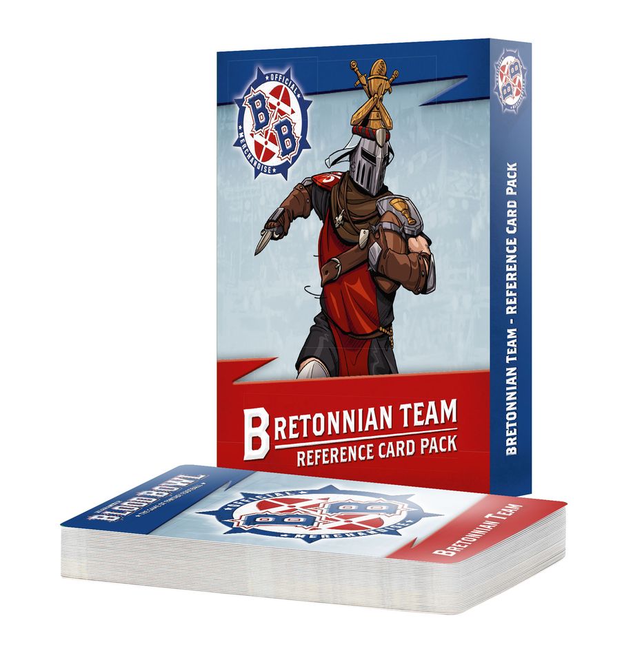 Warhammer Blood Bowl: Bretonnian Team Reference Card Pack