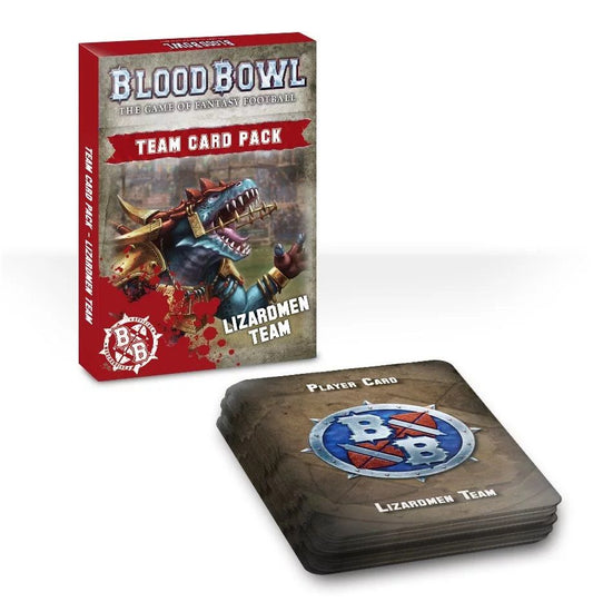 Blood Bowl: Team Card Pack - Lizardmen Team