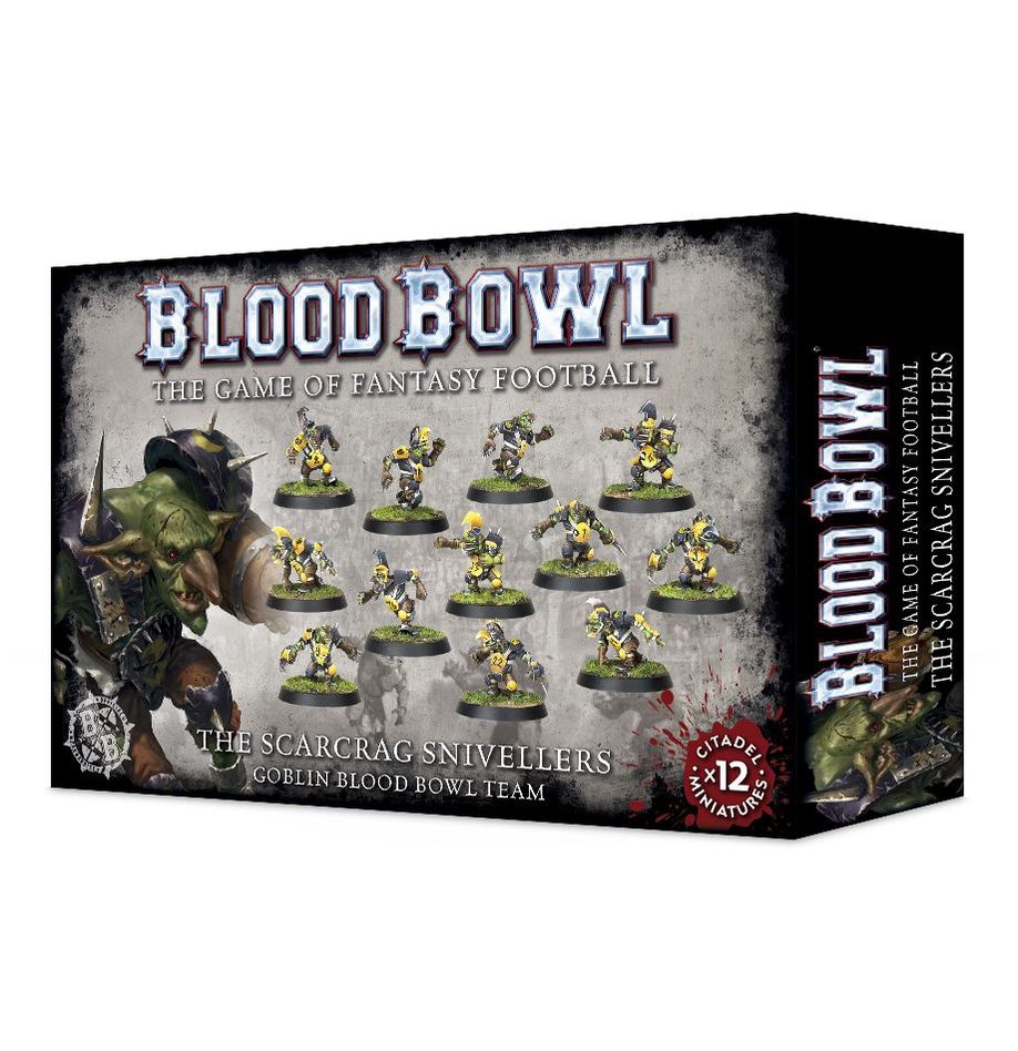 Blood Bowl: The Scarcrag Snivellers Goblin Blood Bowl Team