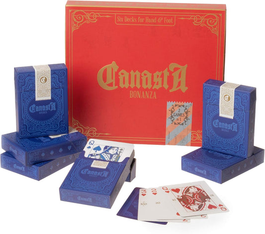 Canasta Bonanza (Six Decks for Hand & Foot)