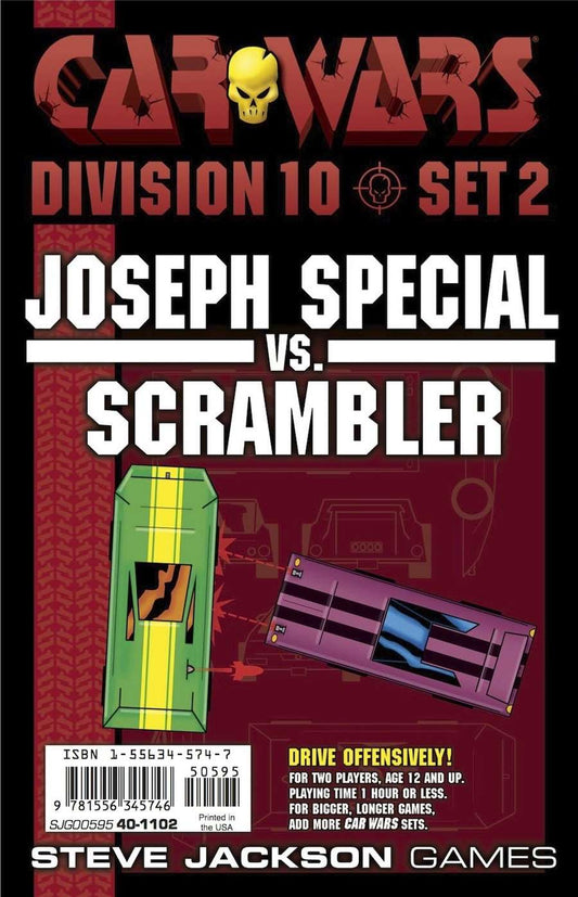 Car Wars: Division 10 Set 2 - Joseph Special vs. Scrambler