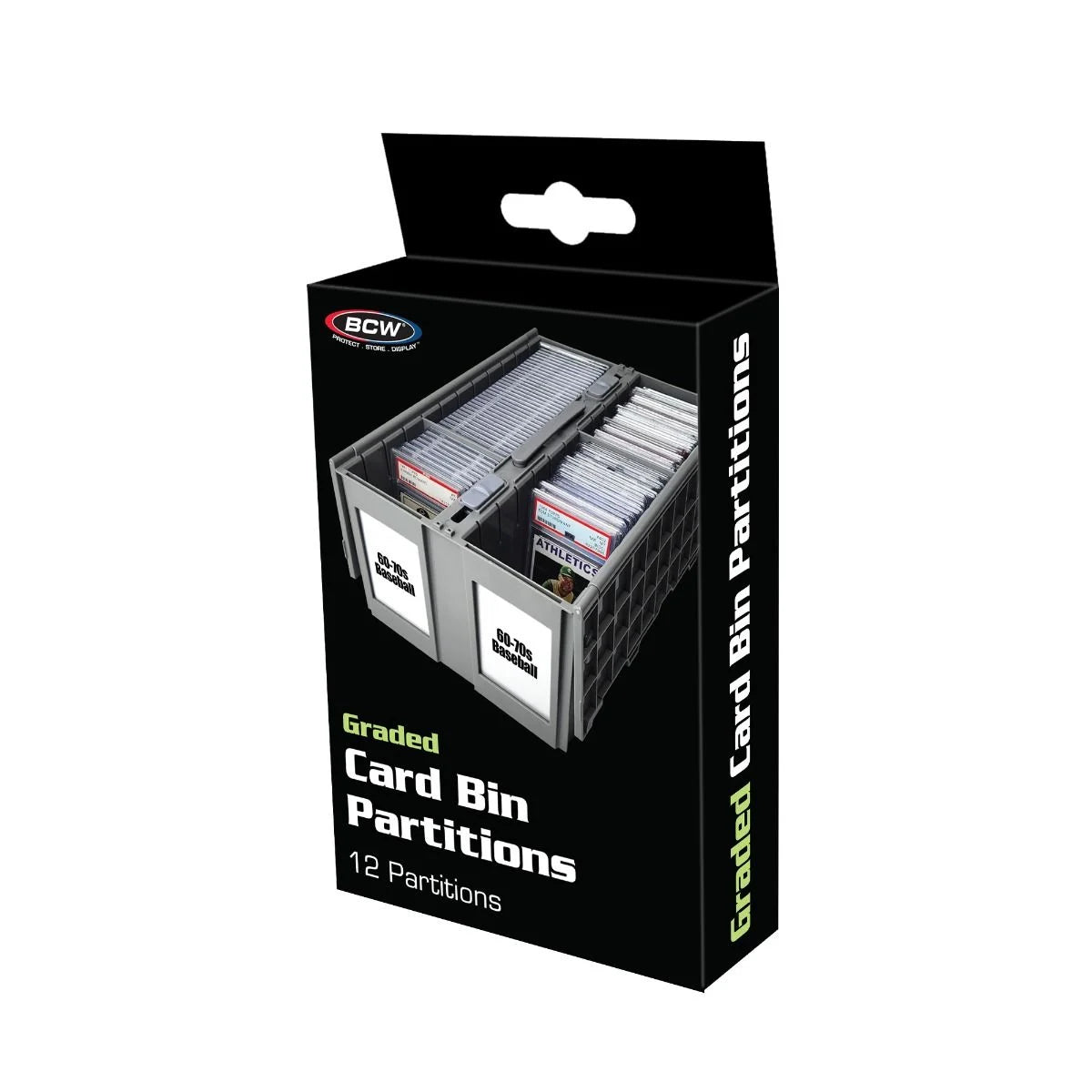 Card Bin Partitions (Gray - Graded)