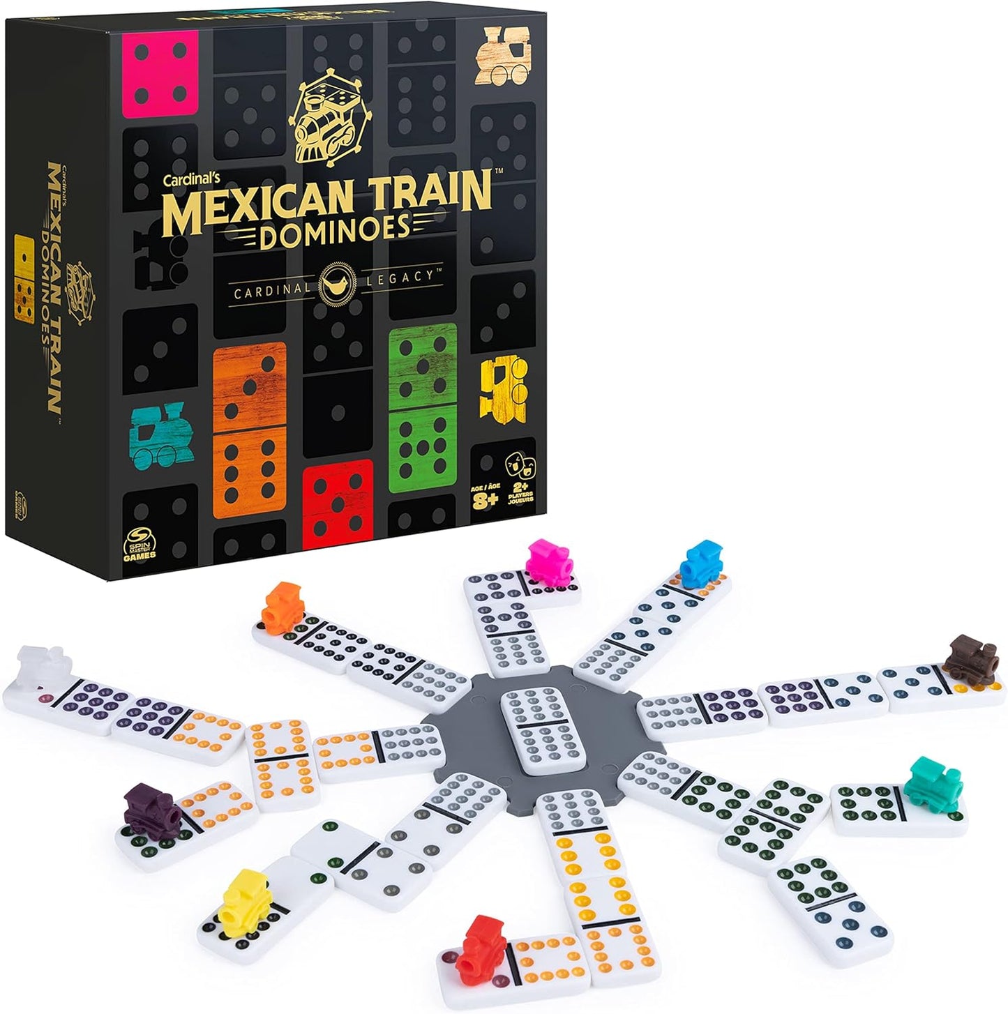 Cardinal Legacy: Mexican Train Dominoes