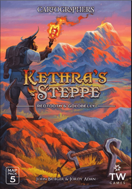 Cartographers: Kethra's Steppe - Redtooth & Goldbelly