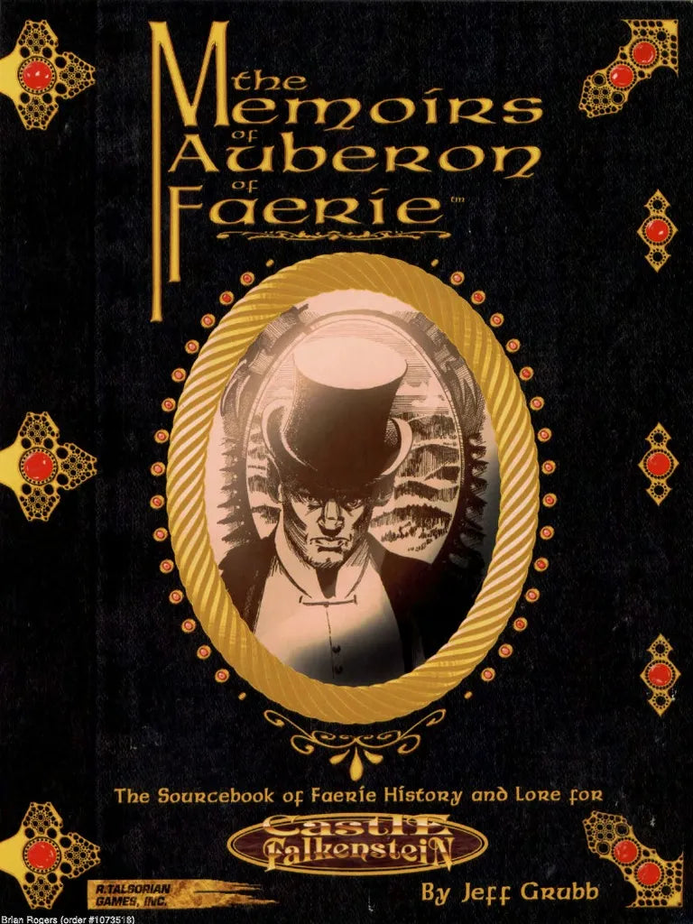 Castle Falkenstein: The Memoirs of Auberon of Faerie