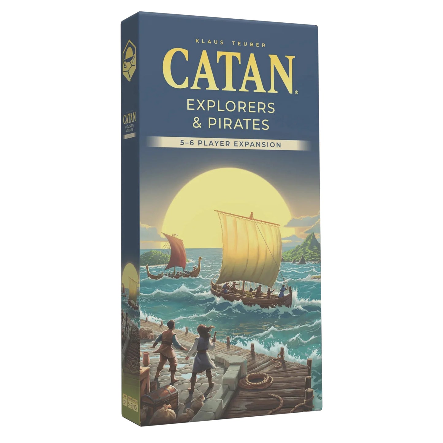 Catan 6th Edition: Explorers & Pirates 5-6 Player Expansion