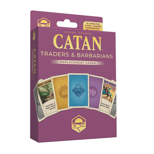 Catan 6th Edition: Traders & Barbarians Replacement Cards