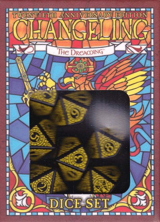 Changeling: The Dreaming - d10 Dice Set (Twentieth Anniversary Edition)