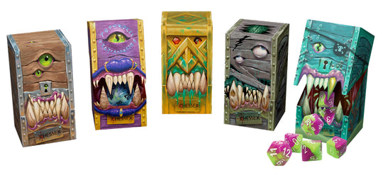 Chessex: Hidden Wonder - Blind Dice Box (7-Die Set)