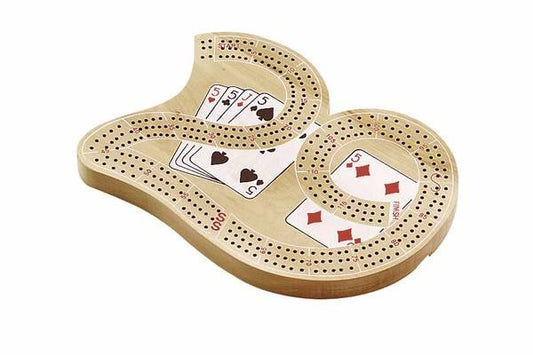 Large "29" 3-Track Cribbage Board