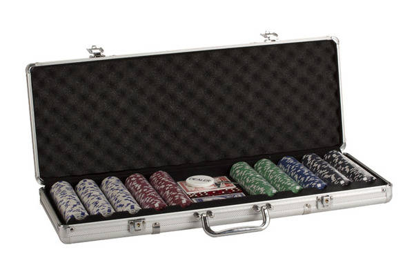 Poker Chip Set - 500PC (Aluminum Case)