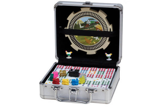 Mexican Train & Chicken Domino Set (Dots - Double 12)
