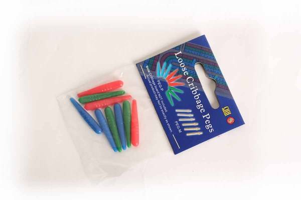 Plastic Cribbage Pegs