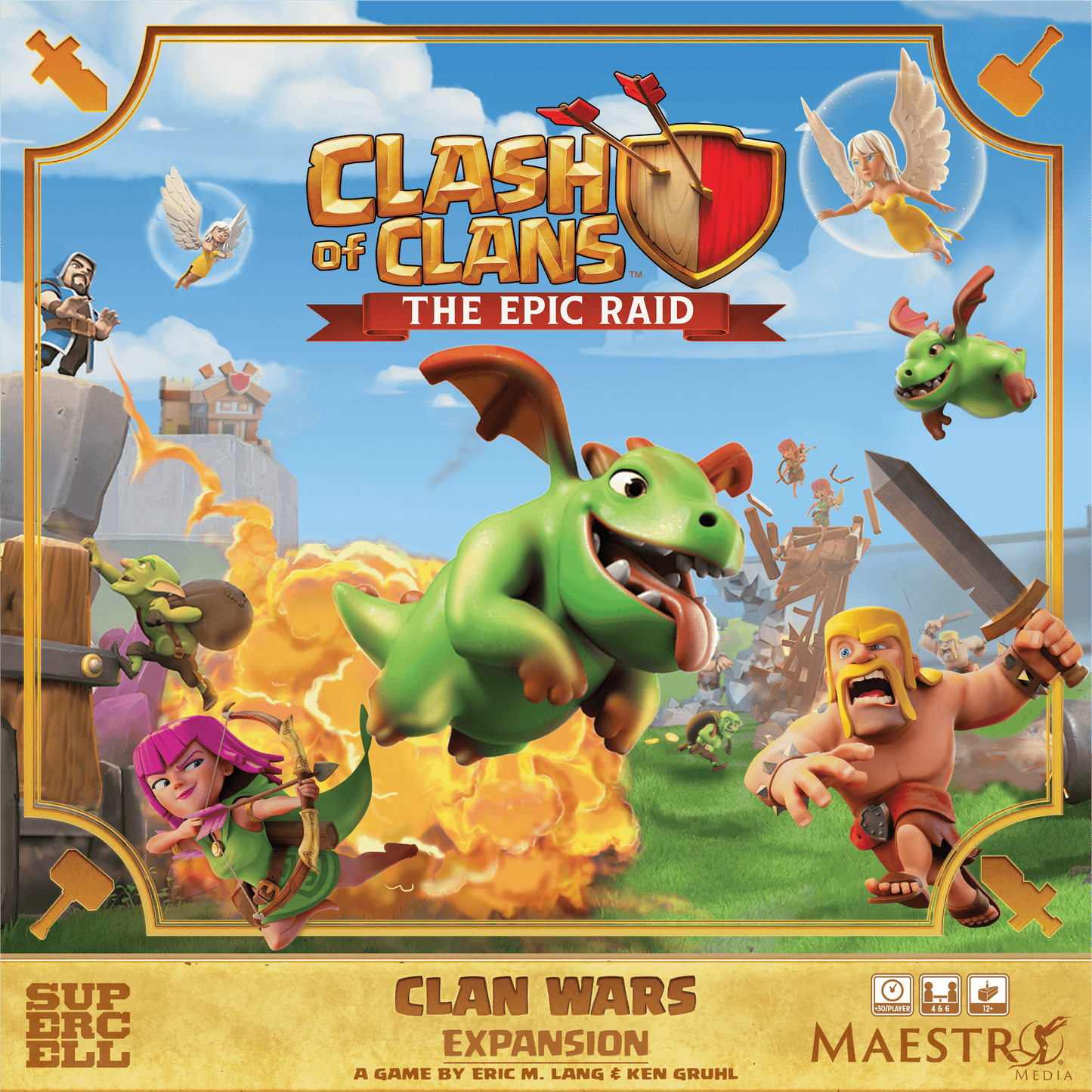 Clash of Clans: The Epic Raid - Clan Wars Expansion