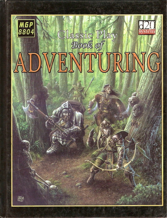 Classic Play Book of Adventuring d20