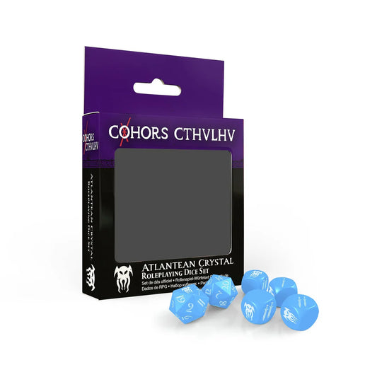 Cohors Cthulhu: Atlantean Crystal Roleplaying Dice Set