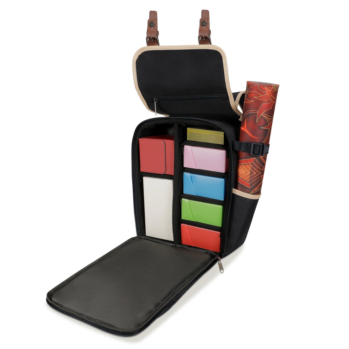 Enhance Designer Edition: Compact Trading Card Backpack (Black)
