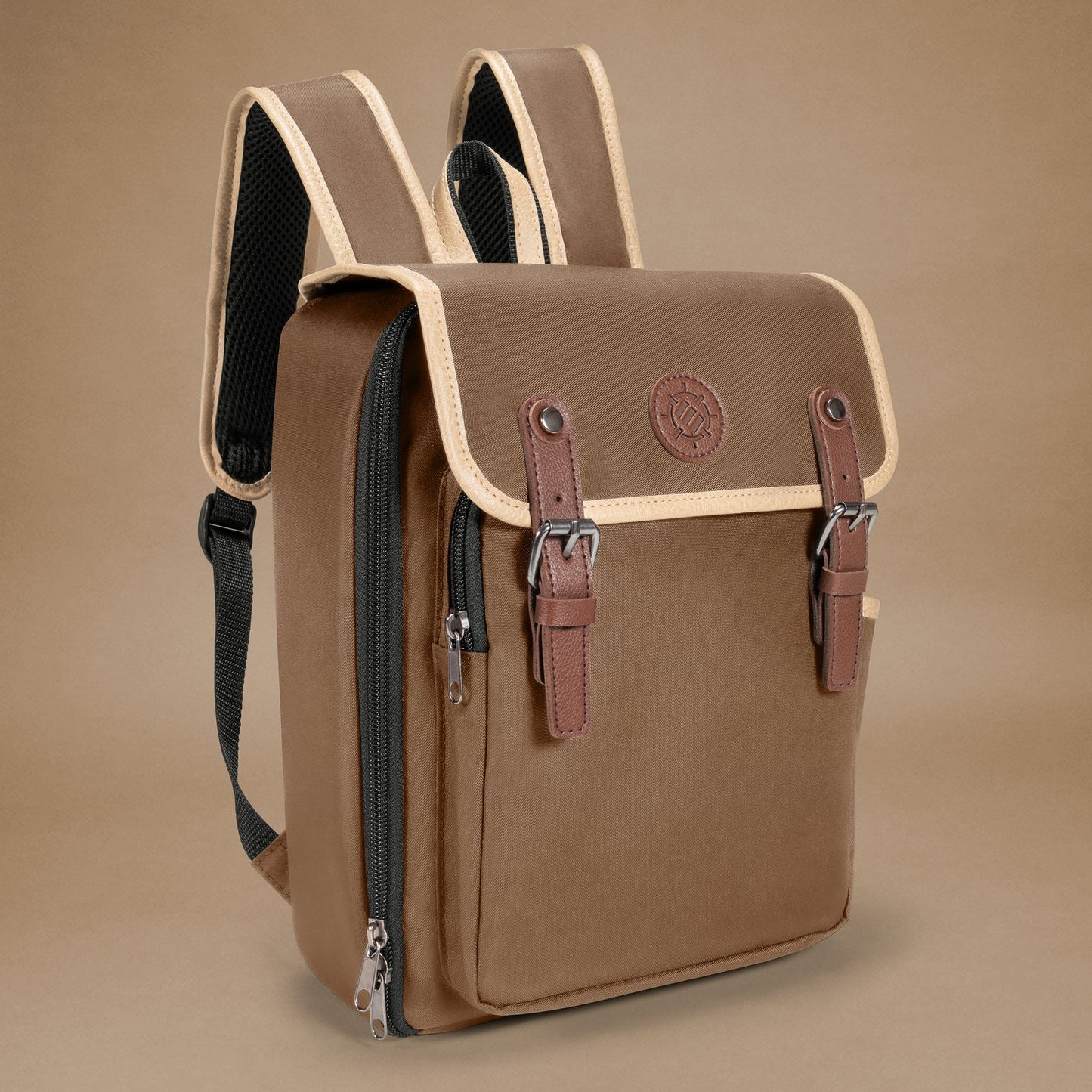 Enhance Designer Edition: Compact Trading Card Backpack (Tan)