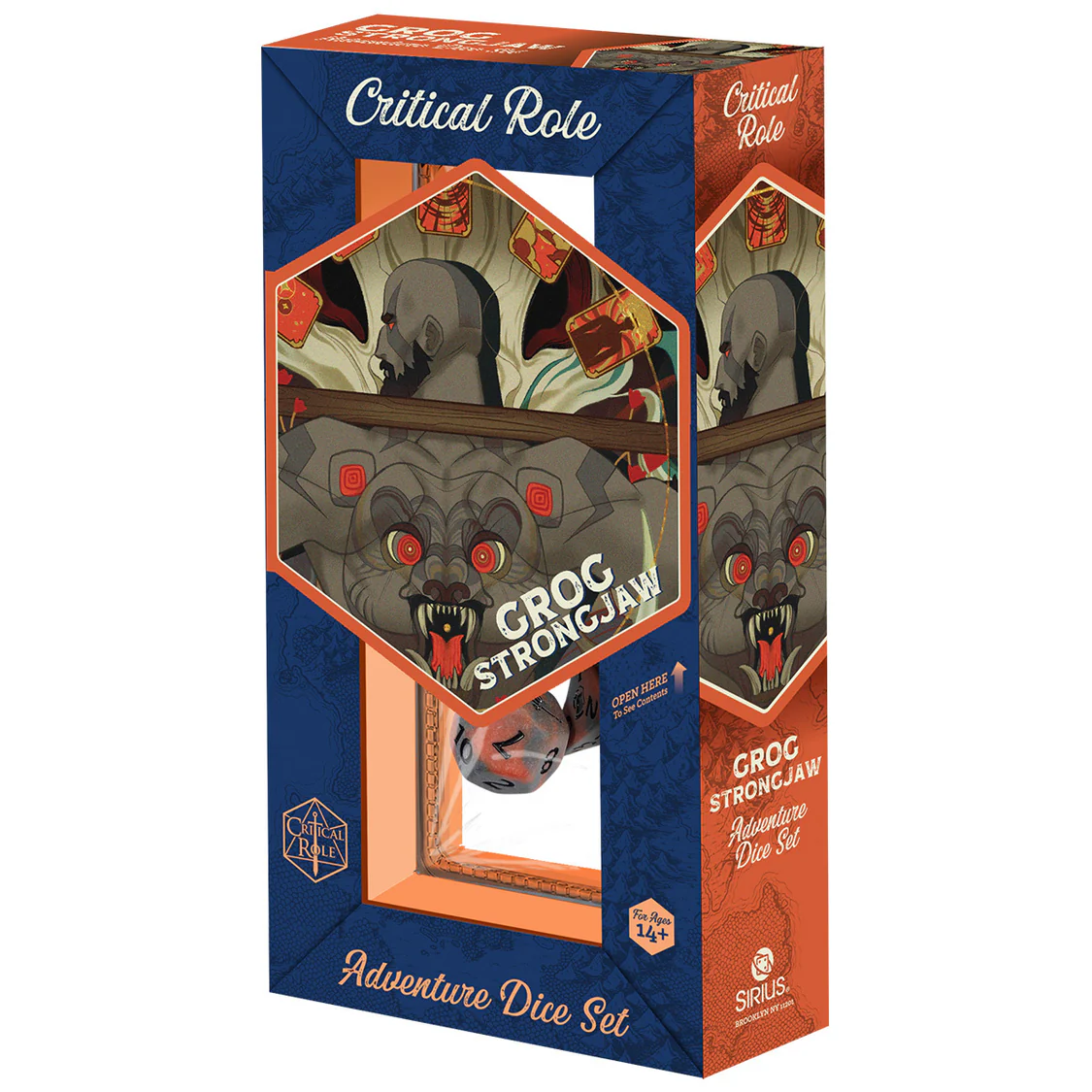 Critical Role: Grog Strongjaw Adventure Dice Set