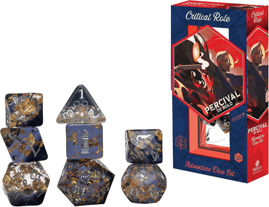 Critical Role: Percival De Rolo Adventure Dice Set