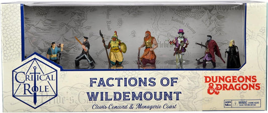 Critical Role Miniatures, Pre-Painted: Factions of Wildemount - Clovis Concord & Menagerie Coast