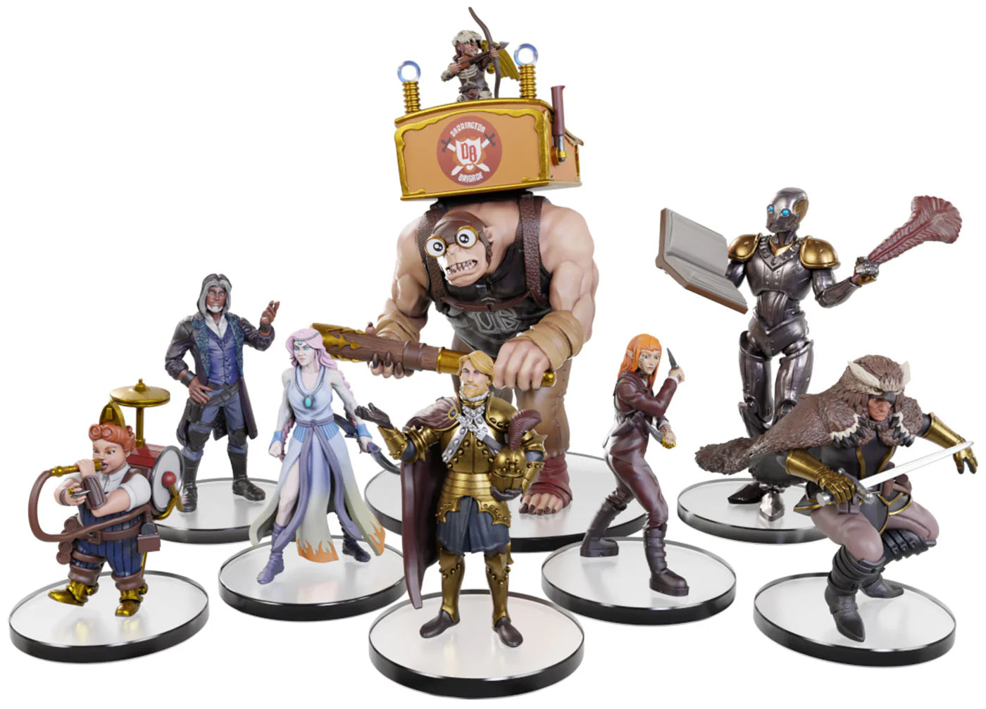 Critical Role Miniatures, Pre-Painted: The Darrington Brigade