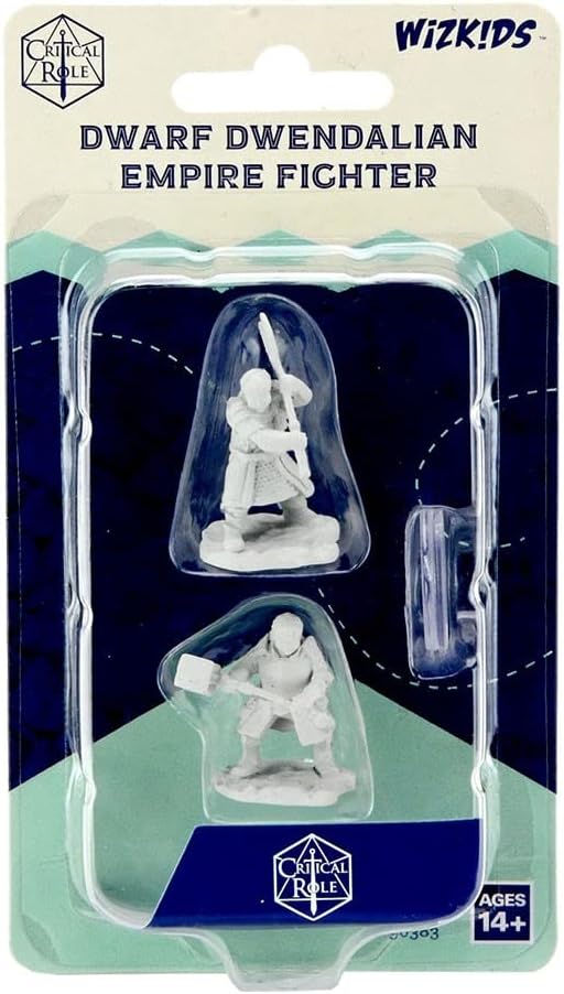 Critical Role Miniatures: Dwarf Dwendalian Empire Fighter