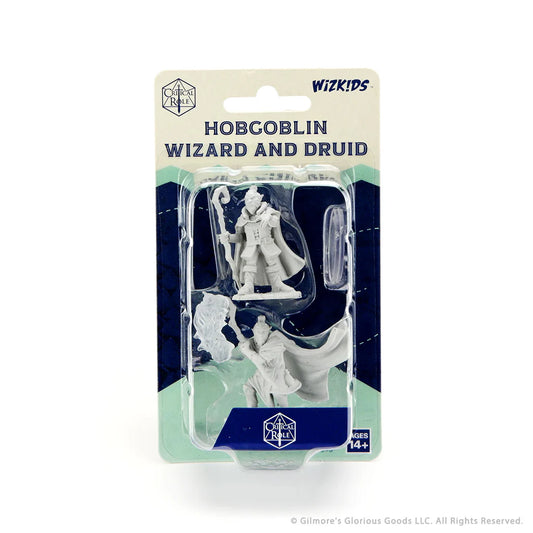 Critical Role Miniatures: Hobgoblin Wizard and Druid