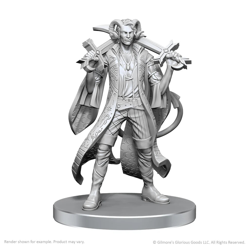Critical Role Miniatures: Mollymauk Tealeaf & Caduceus Clay