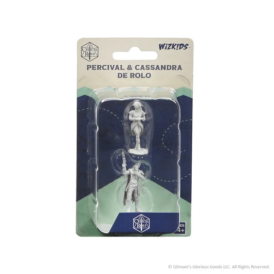 Critical Role Miniatures: Percival & Cassandra de Rolo