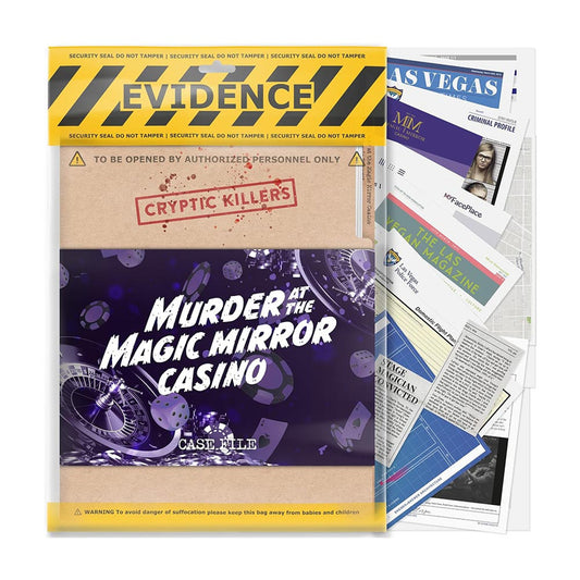 Cryptic Killers: Murder at the Magic Mirror Casino