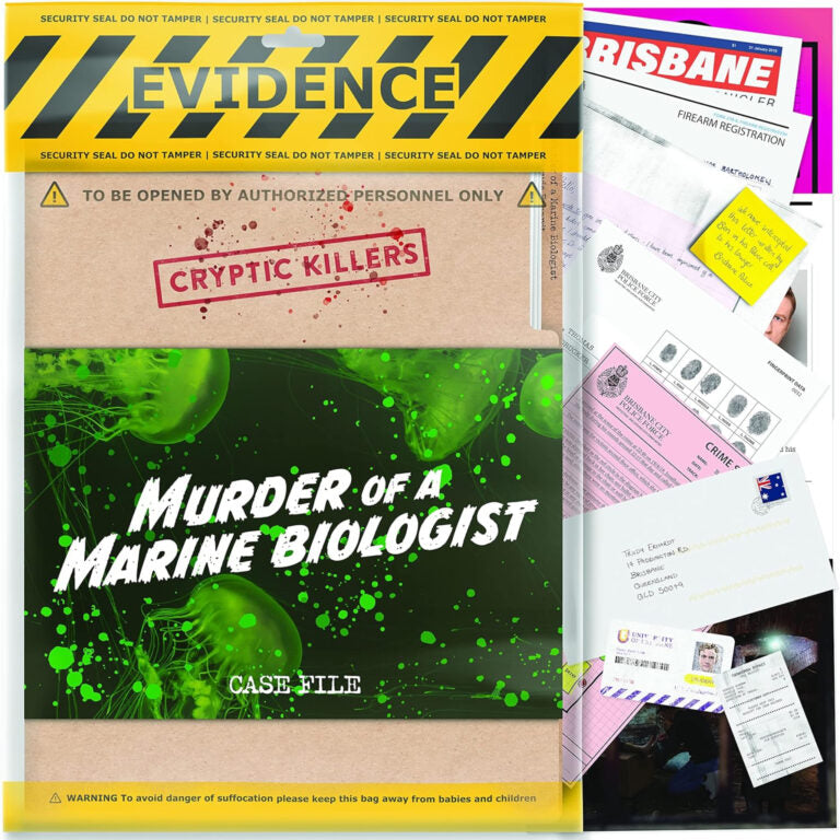 Cryptic Killers: Murder of a Marine Biologist