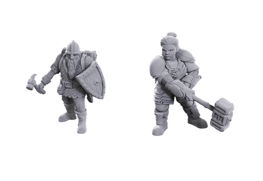 Dungeons & Dragons Miniatures: 50th Anniversary - Dwarves