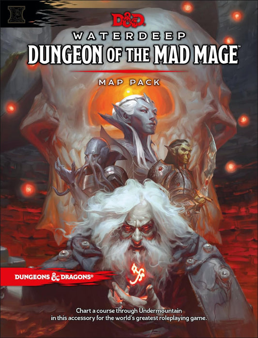 Dungeons & Dragons 5E: Waterdeep - Dungeons of the Mad Mage: Maps and Miscellany