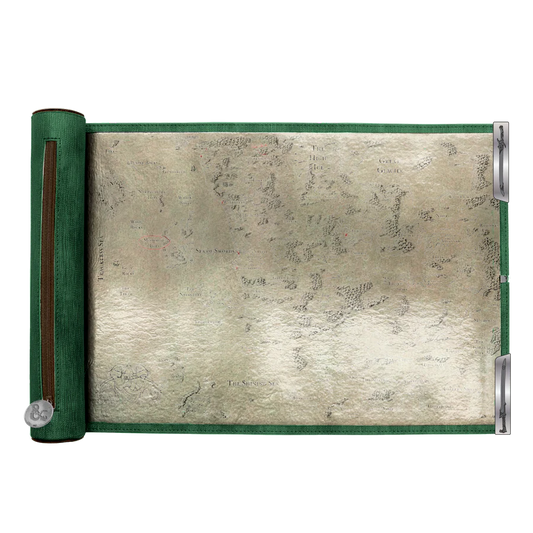 Dungeons & Dragons: Artifacts Across Eternities - Drizzt & The Forgotten Realms: Premium Dice Scroll Map