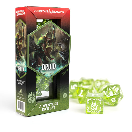 Dungeons & Dragons: Druid - Adventure Dice Set (Green)