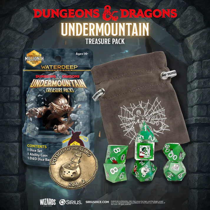 Dungeon & Dragons: Waterdeep - Undermountain Treasure Pack