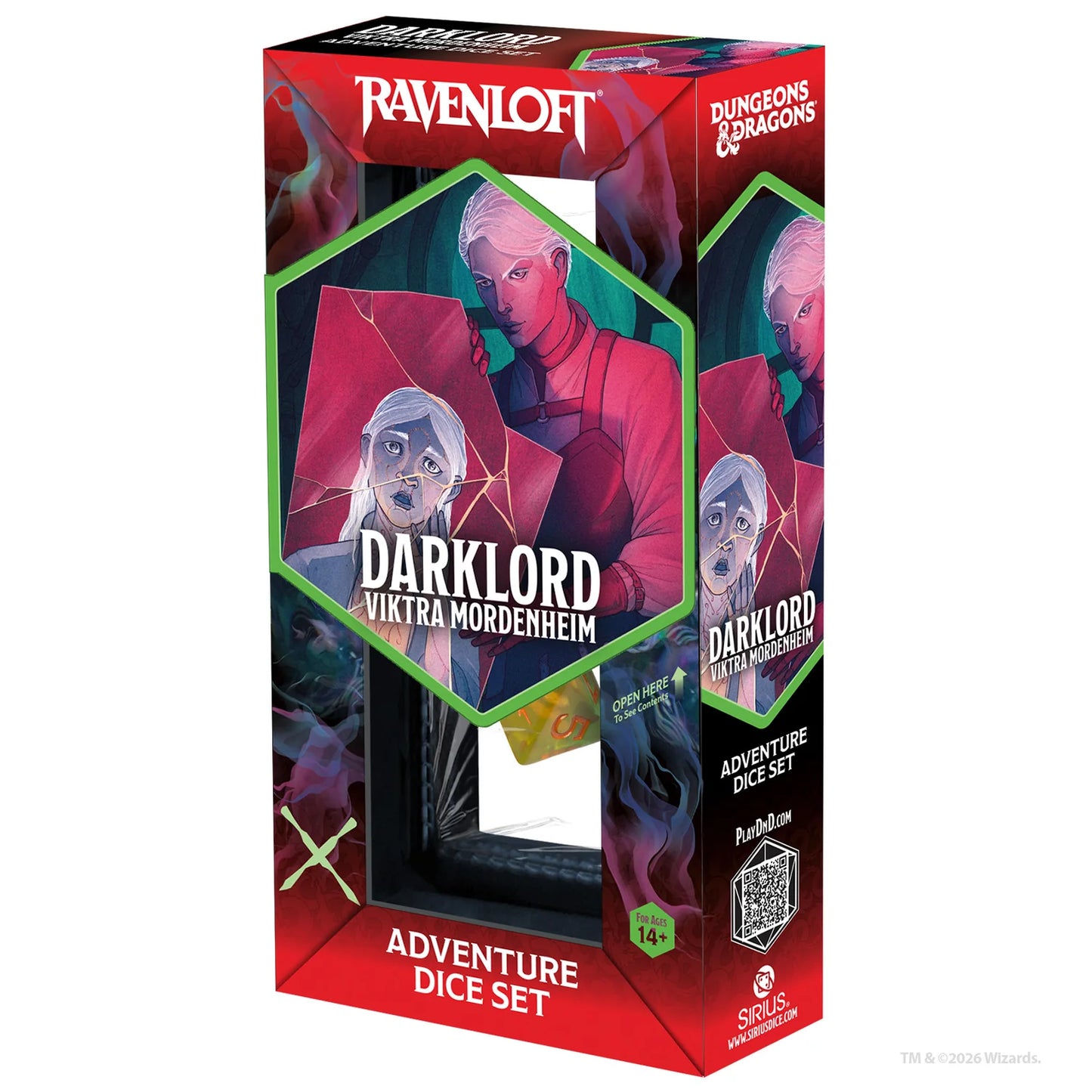 Ravenloft: Darklord Kiktra Mordenheim Adventure Dice Set