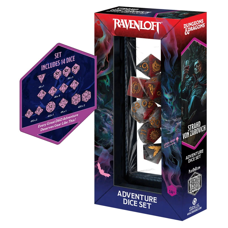 Ravenloft: Strahd Von Zarovich Adventure Dice Set