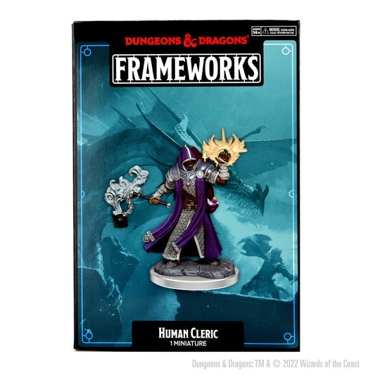 Dungeons & Dragons Miniatures, Frameworks: Human Cleric Male
