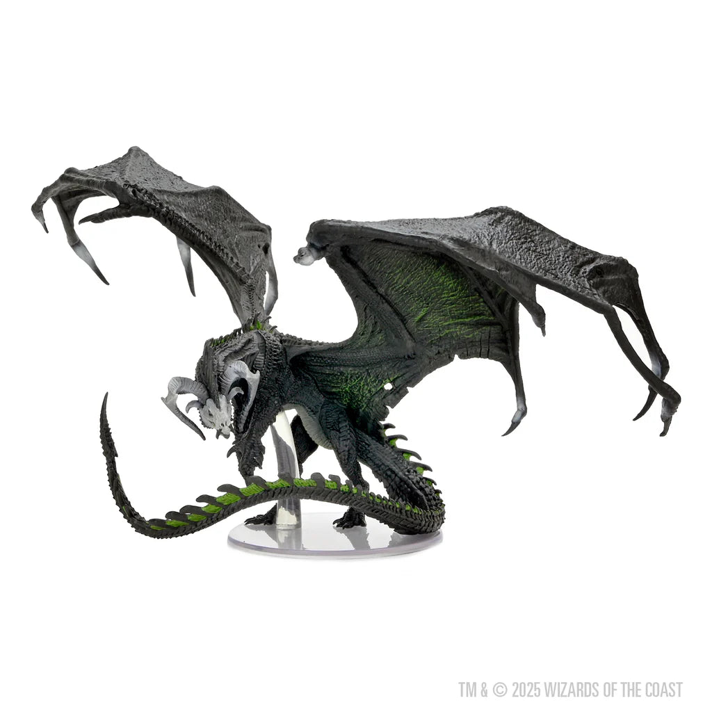 Dungeons & Dragons: Icons of the Realms - Adult Black Dragon Corruptor