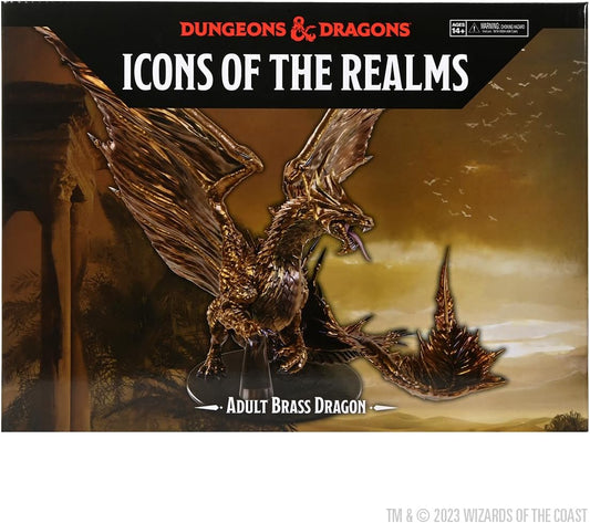 Dungeons & Dragons: Icons of the Realms - Adult Brass Dragon