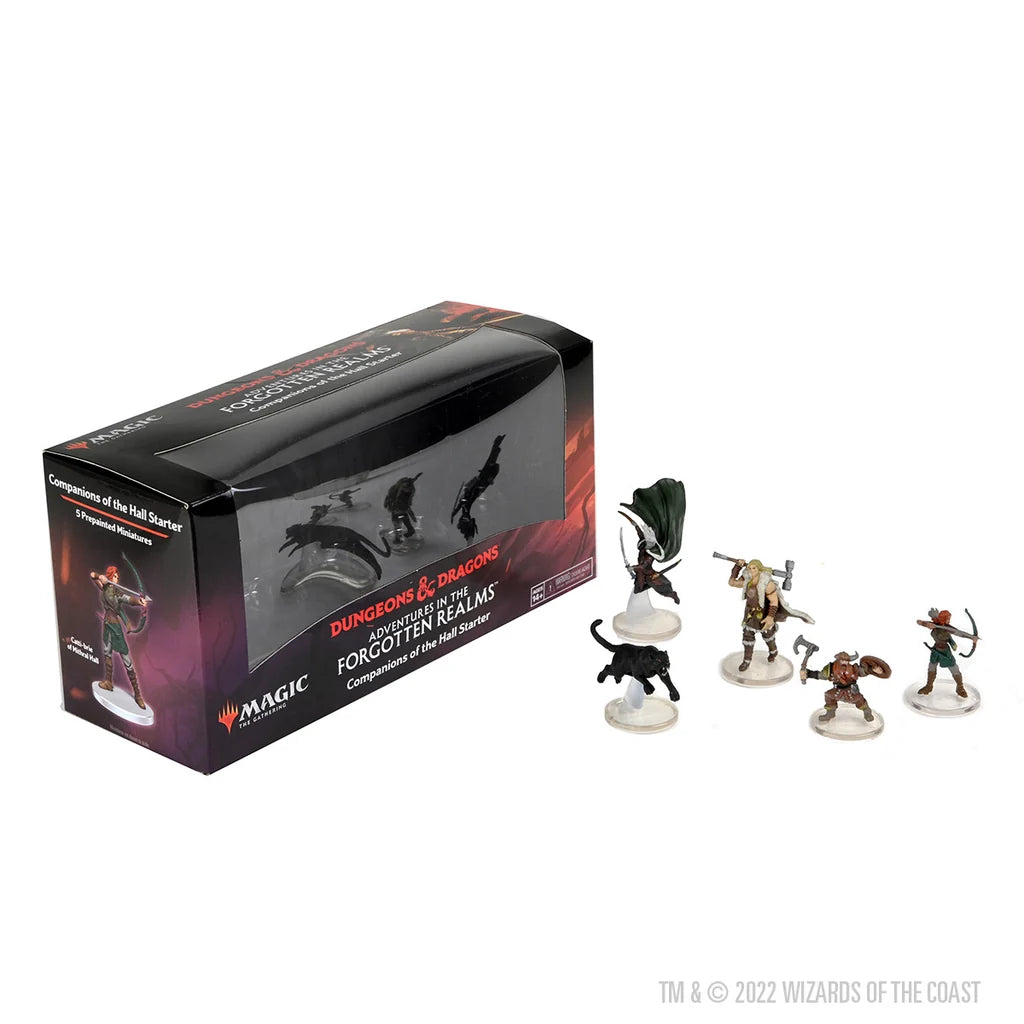 Dungeons & Dragons Miniatures, Pre-Painted: Adventures in the Forgotten Realms - Companions of the Hall Starter